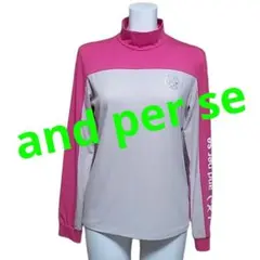 ゴルフウェアレディース andperse モックシャツ
