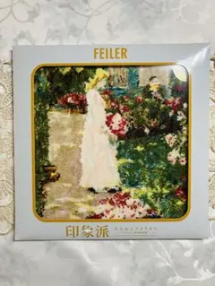 フェイラー　印象派展　ハンカチ　ピンク FEILER 花柄ハンカチ 印象派展 - メルカリ