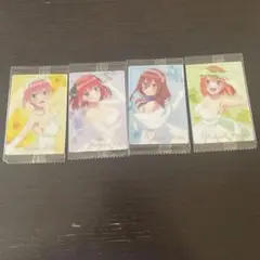 5等分の花嫁イラストカード