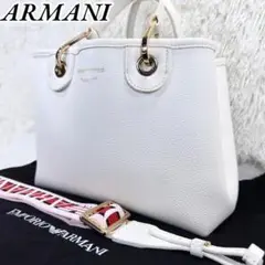 【良品】エンポリオアルマーニ 2way ショルダーバッグ ハンドバッグ　1308