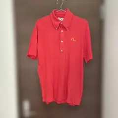 evisu　赤　ポロシャツ サイズ40 ボタンダウン