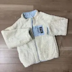 130anap フリース ジャケット クリーム 水色