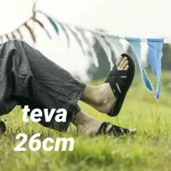 即日発送可！【Teva】VOYA SLIDE ブラック　26cm