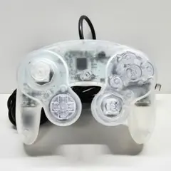 ゲームキューブコントローラー　GCコン　オールクリア　スケルトン　カスタム