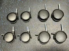 メタルラック　25mm用　キャスター8個セット