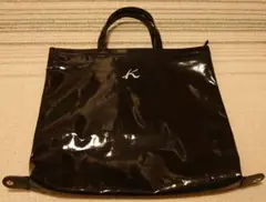 キタムラ　2WAYエナメルトートバック