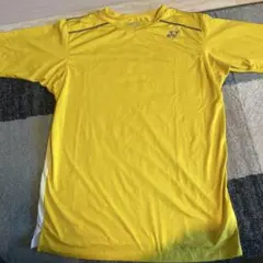 YONEX イエロー シャツ 福岡大学　サイズO