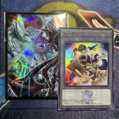 【新品未使用】闇遊戯vs海馬瀬人トークン＋限定スリーブ付き＋おまけスリーブ付き