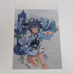ウマ娘　ツインターボ　ナムコペインタースタイル　クリアファイル