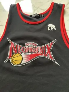 三遠ネオフェニックス　EGOZARU NEOPHOENIX タンクトップ 黒/赤