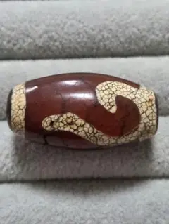 釣鐘 老天珠 天然石 パーツ
