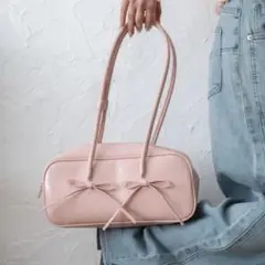リボンハンドバッグ