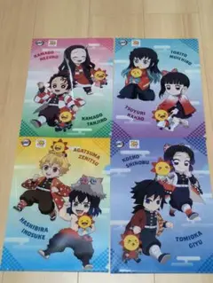コジマ×鬼滅の刃 クリアファイル【コンプリート】