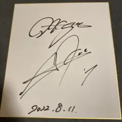 中日ドラゴンズ 根尾昂選手 直筆サイン色紙