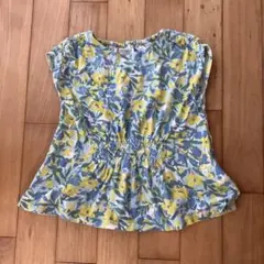BREEZE 花柄 半袖ブラウス 130サイズ