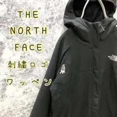 SN36 US規格ノースフェイスモックネックワンポイント刺繍ロゴワッペンフリース
