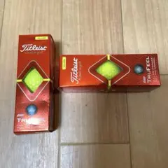Titleist TruFeel ゴルフボール イエロー 2個入り
