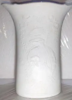 W.GERMANY ウエストジャーマニー 花瓶 新品未使用 ドイツ製 金彩 W.GERMANY 茶色のマーブル花瓶【西ドイツ・ウエストジャーマニー
