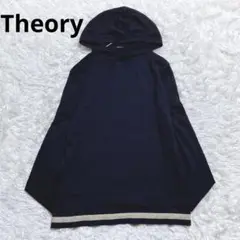 theory セオリー ブラック フルジップ シアー パーカー theory セオリー ブラック フルジップ シアー パーカー トップス