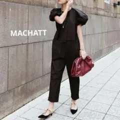 MACHATT　ボリュームスリーブオールインワン　マチャット
