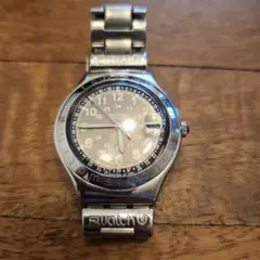 Swatch IRONY シルバー 時計　稼働品