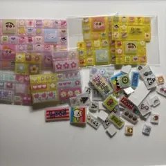 タイルシール クレヨンしんちゃん はむちゃん お花 セット 平成