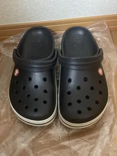 crocs クロックス サンダル ブラック 23cm