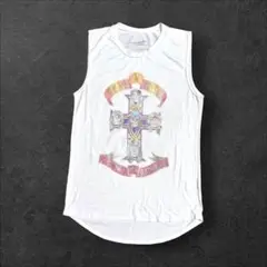 GUNS N' ROSES ガンズアンドローゼスタンクトップロックバンド復刻古着