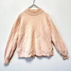 Naturale ニット セーター カシミア 100 長袖 ハイネック