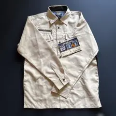 WM BEST COOL グレー L ワークシャツ