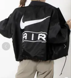 NIKEウインドフルジップ ウィメンズNSWエアウーブンボンバー ジャケット
