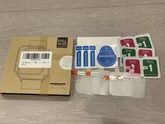 Newluck 1.85インチ フィルム 保護フィルム スマートウォッチ 4枚