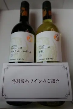 サントリー特別販売 ワインセット 赤 白 新品箱付