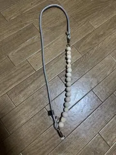 viilie 木製ビーズ スマホショルダー ストラップ