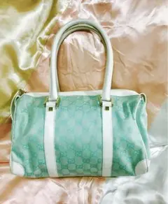 新品☆GUCCI ボストンバッグ Blue