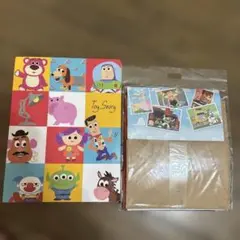 ディズニーストア　トイストーリー　付箋　レターセット