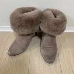 ファー ショートブーツ ブーティ アルテミスbyダイアナ