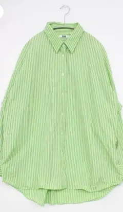 UNIQLO ライトグリーン 長袖シャツ L