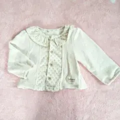 美品　 襟付きカーディガン 95cm