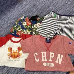 Tシャツとショートパンツセット 80 セット1
