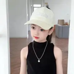 キッズ　女の子　キャップ