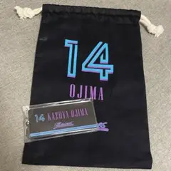 千葉ロッテマリーンズ BSW アクリルキーホルダー 巾着 小島和哉 2点セット
