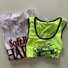 2017年鷹の祭典SoftBank Hawks ユニフォーム 白/赤 ストライプ