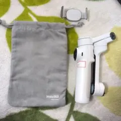 Insta360 Flow 2 pro 通常版 ホワイト 収納袋付き【箱なし】