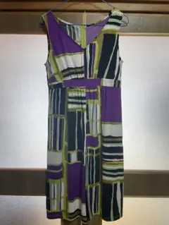 最安値✨️値下げ‼️【Otto】アート総柄 ワンピース