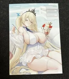アズールレーン　サマーフェア　あみあみ　限定　特典　ブロマイド　パンルヴェ