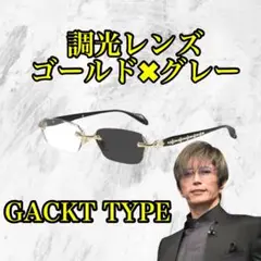 GACKTサングラス　風　調光レンズ　調光サングラス　調光　偏光サングラス　偏光