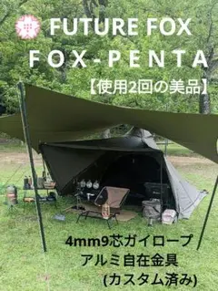 FUTURE FOX　FOX-PENTA(フォックスペンタ)　二股ポールテント 高品質の激安 FUTURE FOX FOX-OUTDOOR FUTURE – 【翌営業日発送