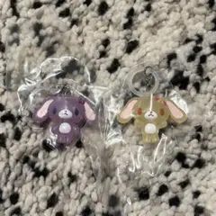 新品未開封 シュガーバニーズ めじるしアクセサリー はなうさ ブルーベリーうさ