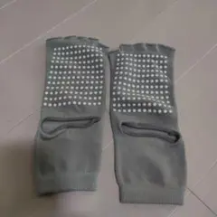 滑り止め付きヨガソックス グレー